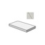 Gardenia Orchidea La Marmoteca 0015056 Angolare Sx Grey Wonder Soft Угловая ступень 32x120 см, Италия, под мрамор - фото 1