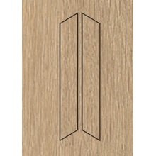 Gardenia Orchidea Tabulae 0021113 Chevron Refined Miele Nat Ret Керамогранит 15x85 см, Италия, под дерево - фото 1 - фото 1