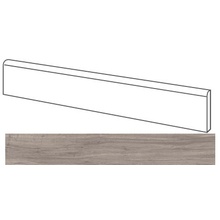 Gardenia Orchidea Just Nature Batt. Mol. Grigio ML52001 Бордюр 7x120 см, Италия, под дерево - фото 1 - фото 1