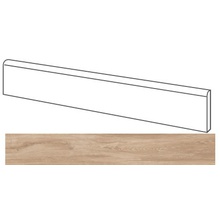 Gardenia Orchidea Just Nature ML52002 Batt. Mol. Beige Chiaro Бордюр 7x120 см, Италия, под дерево - фото 1 - фото 1