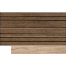 Gardenia Orchidea Just Nature 52092 Mos.List T12 Beige Chiaro Декор 30x60 см, Италия, под дерево - фото 1 - фото 1