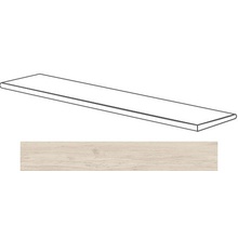 Gardenia Orchidea Just Nature 52120 Gradone Ang. Sx Sbiancato Ступень 32x120x4 см, Италия, под дерево - фото 1 - фото 1