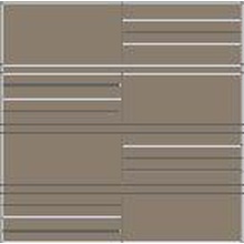 Gardenia Orchidea Walk Mosaico T20 Fango 41291 Настенная плитка 33,3x33,3 см, Италия, под мозаику - фото 1 - фото 1