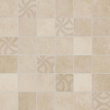 Gardenia Orchidea Walk Mosaico T36 Dec. Beige 41320 Настенная плитка 33,3x33,3 см, Италия, под мозаику - фото 1 - фото 1