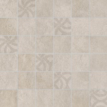 Gardenia Orchidea Walk 41324 Mosaico T36 Dec. Grigio Chiaro Настенная плитка 33,3x33,3 см, Италия, под мозаику - фото 1 - фото 1