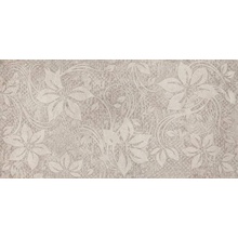 Gardenia Orchidea Walk Vintage Grigio Chiaro 41354 Декор 40x80 см, Италия, под обои  - фото 1 - фото 1