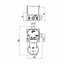 Gattoni Gbox SC0500000 Скрытая часть смесителя 9,4x10,5x20,2 см, Италия - фото 2