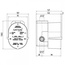 Gattoni Gbox SC0550000cr Скрытая часть смесителя 12,7x10,7x13,85 см, Италия - фото 2