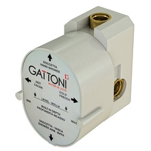 Gattoni Gbox SC0550000cr Скрытая часть смесителя 12,7x10,7x13,85 см, Италия - фото 1 - фото 1