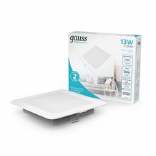 Gauss Elementary 998420212 Встраиваемый светильник Китай - фото 1 - фото 3