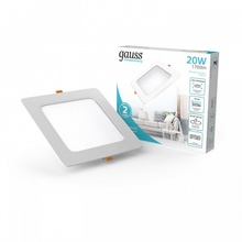 Gauss Elementary 998420218 Встраиваемый светильник Китай - фото 1 - фото 3