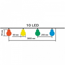 Gauss Solar GS035 Гирлянда Китай - фото 1 - фото 3