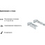Geberit Delta 50 458.128.DW.2 Панель смыва Чёрная матовая Система инсталляции (комплект) 12x50x112 см, Швейцария - фото 7