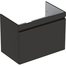 Geberit Renova Plan 869581000 Темно-серый матовый  80 Тумба для раковины 47,3x78,8x58,5 см, Швейцария - фото 1 - фото 2