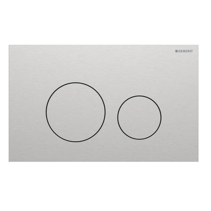 Geberit Sigma 40 115.628.FW.1 Нержавеющая сталь шлифованная Кнопка смыва Швейцария - фото 1 Geberit Sigma 40 115.628.FW.1 Нержавеющая сталь шлифованная Кнопка смыва Швейцария - фото 1