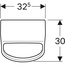 Geberit Smyle 500.254.01.1 Белый Писсуар 30x32,5x58 см, Швейцария - фото 4