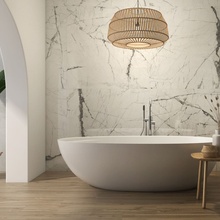 Geotiles Madison 20x120 см, керамогранит, Испания, под дерево, матовая - фото интерьера 1 - фото 1