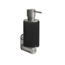 Gessi 316 54714#239 Черный / Шлифованная сталь Дозатор для жидкого мыла 11x7x22 см, Италия - фото 1 - фото 1