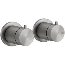 Gessi 316 54234#239 Для ванны и душа Нержавеющая сталь (внешняя часть) Смеситель с термостатом для ванны, Италия - фото 1 - фото 1