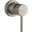Gessi Via  Tortona 19712#149 Встраиваемый для душа Никель матовый Смеситель 6,8x5,2x11,2 см, для встраиваемых систем, Италия - фото 1