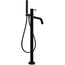 Gessi Via  Tortona 24943#299 Напольный для ванны с душем Черный матовый Смеситель для ванны с душем, Италия - фото 1