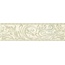 GlobalTile Adele B24AW0701M Бежевый Версаль Бордюр 7,7x27 см, Россия, под обои  - фото 1