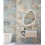 GlobalTile Ambra 50x100 см, керамогранит, Россия, под мрамор - фото интерьера 2