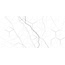 GlobalTile Siluet GT124VG Белый Декор 25x50 см, Россия, под мрамор - фото 3