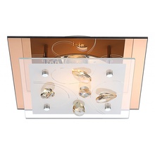 Globo Lighting Ayana 40412 Потолочный светильник 24x24x8,5 см, Австрия - фото 1 Globo Lighting Ayana 40412 Потолочный светильник 24x24x8,5 см, Австрия - фото 1 - фото 1