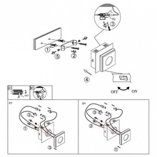 Globo Lighting Cayman 49208-1 Потолочный светильник 10x10 см, Австрия - фото 1 - фото 2