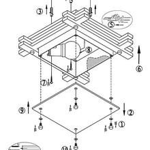Globo Lighting Edison 48324 Потолочный светильник 27x27x27 см, Австрия - фото 1 - фото 3