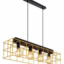 Globo Lighting Merril 15530B-4H Потолочный светильник 90x20x150 см, Австрия - фото 1 - фото 2