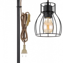 Globo Lighting Mina 15326TNB Настольная лампа декоративная 18x55 см, Австрия - фото 1 - фото 4