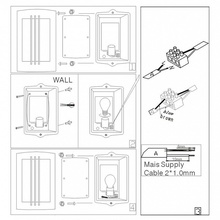 Globo Lighting Orlando 3156-2 Уличный светильник 23x29 см, Австрия - фото 1 - фото 2