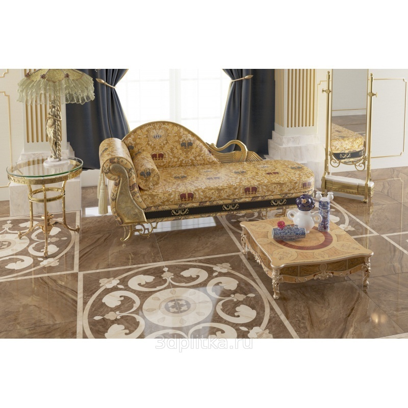 Golden Tile Louvre 40x40 см, Украина - фото интерьера 1