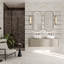 Gracia Ceramica Капелла 40x40 см, керамогранит, Россия, под мрамор - фото интерьера 1 - фото 4