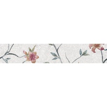 Gracia Ceramica Olezia Grey Light 01 Бордюр 5,7x30 см, Россия, под камень  - фото 1 - фото 1