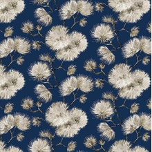 Grandeco Talento R201119 Одуванчики Виниловые обои 1005x106 см, цвет: бежевый, Бельгия - фото 1 - фото 1