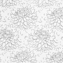 Grandeco Tatyana R142101 Цветы Виниловые обои 1005x106 см, цвет: белый, Бельгия - фото 1 - фото 1