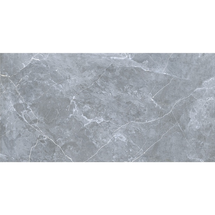 Грани Таганая Gresse Petra GRS02-16 MR Northen Silver Керамогранит 60x120 см, Россия, под мрамор - фото 1