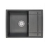 Granula GR-6501 50х65 Черный Мойка кухонная 50x65x19 см, Россия - фото 1