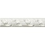 Ceramiche Grazia Amarcord FRE1 Fregio Bianco Matt Бордюр 4x20 см, Италия - фото 1