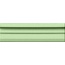 Ceramiche Grazia Electa CLT5 Toro Verde Craquele карниз 5,6x20 см, Италия - фото 1
