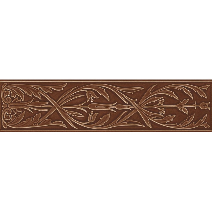 Ceramiche Grazia Epoque HER7 Ermitage Caramel Craquele Декор 20x80 см, Италия - фото 1