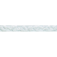 Ceramiche Grazia Melange IVY3 Ivy Light Blue Бордюр 3x26 см, Италия - фото 1 - фото 1