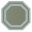 Ceramiche Grazia Pitti PIT74B Ottag Menta Salv B Керамогранит 30x30 см, Италия, под камень  - фото 1