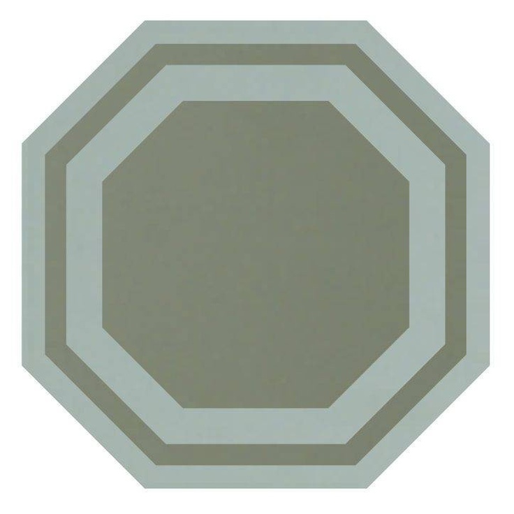 Ceramiche Grazia Pitti PIT74B Ottag Menta Salv B Керамогранит 30x30 см, Италия, под камень  - фото 1