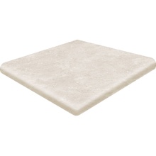 Gres de Aragon Petra Esquina Redonda Crema Antidesl Угловая ступень 33x33 см, Испания, под камень  - фото 1 - фото 1