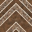 Gresant Artstone Infinia Arc Samba Choco Matt Керамогранит 40x40 см, Индия, под камень  - фото 1