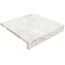 Gresmanc Evolution Recto White Stone Ступень 31x31,7 см, Испания, под камень  - фото 1